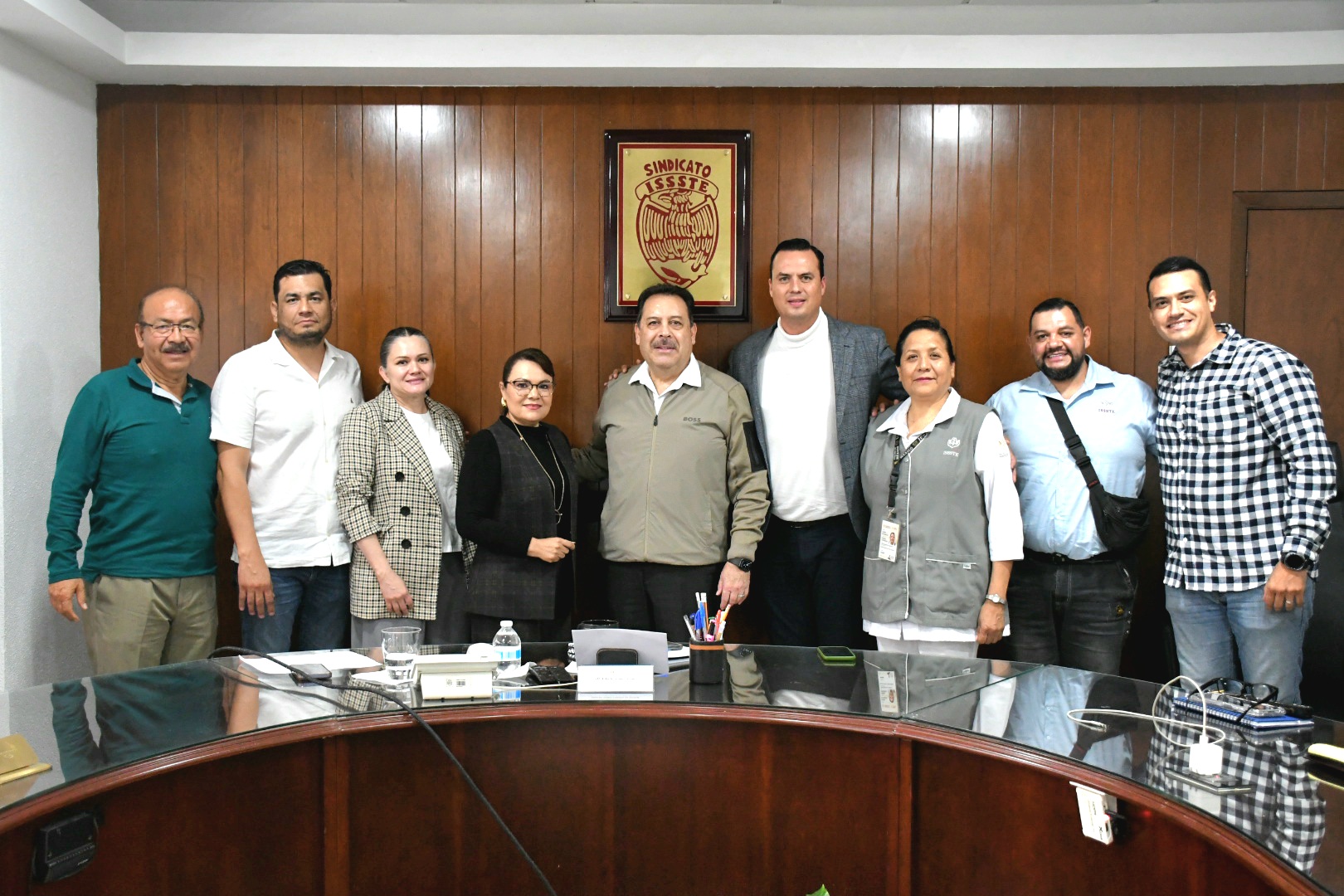 Visita de compañeras y compañeros de Jalisco, Sección XIX 