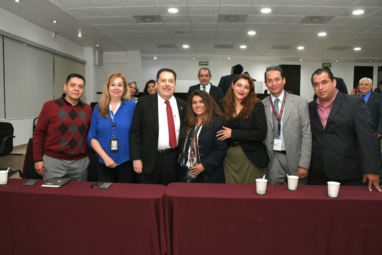 Visita de compañeras y compañeros de la Sección XLII, FOVISSSTE