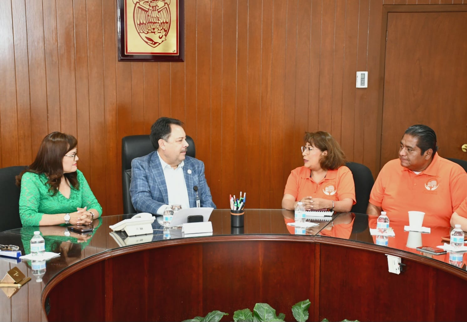 Visita de Compañeros dela Sección  XXXVIII, HG. “Dr. Gonzalo Castañeda Escobar”