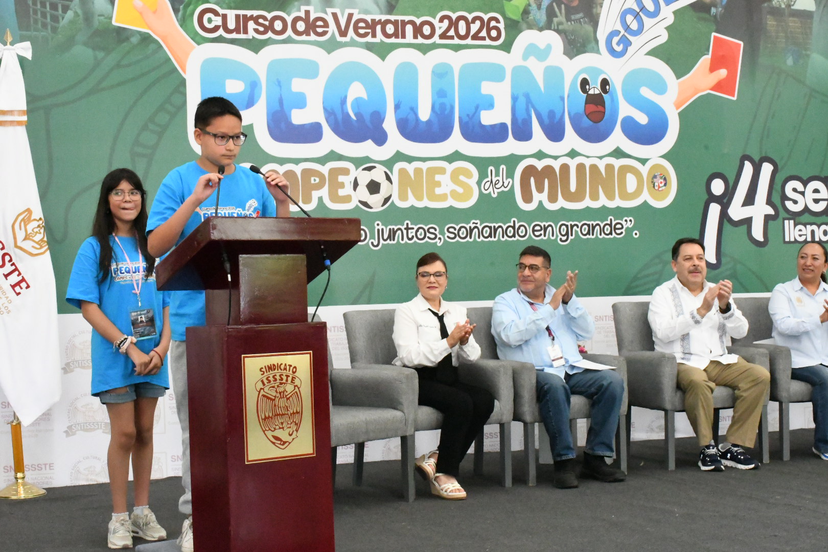 Inauguración Curso de Verano “Pequeños campeones del mundo”
