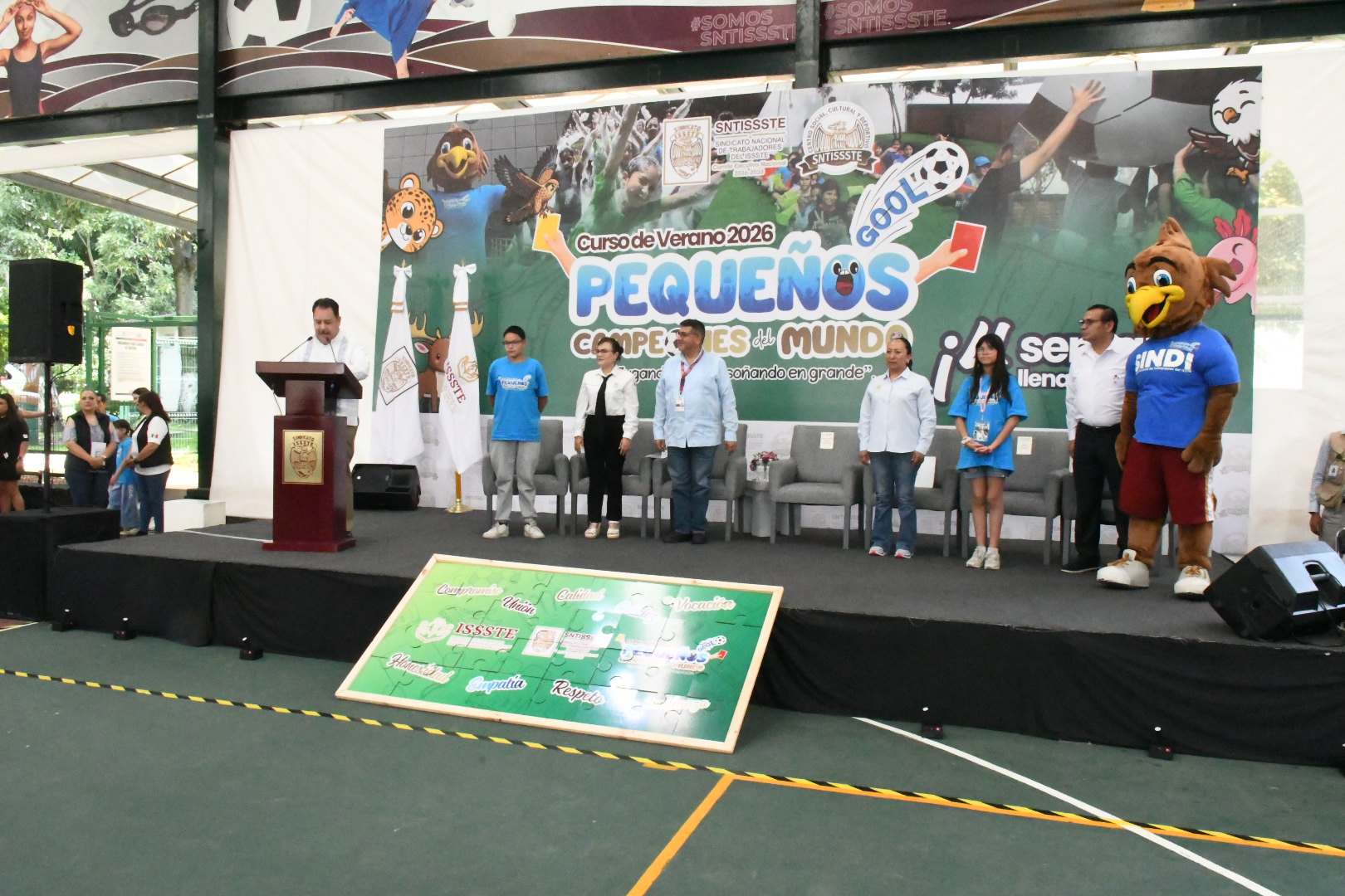 Inauguración Curso de Verano “Pequeños campeones del mundo”