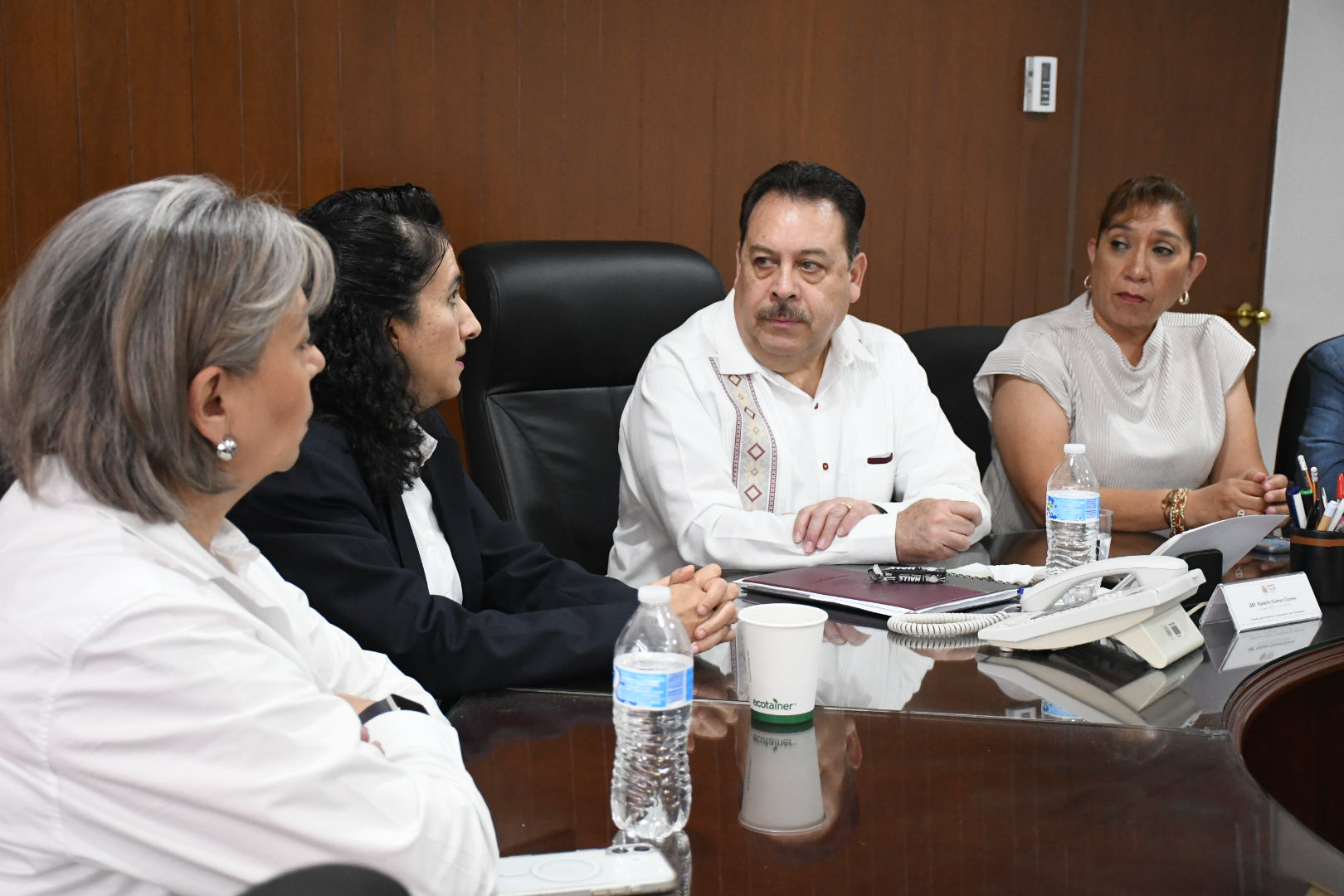 Visita de compañeras y compañeros dela Sección XVIII, Hidalgo
