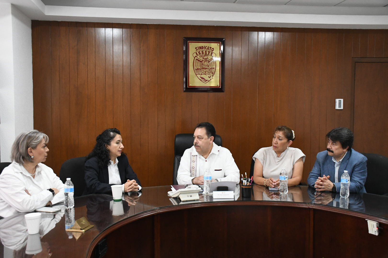 Visita de compañeras y compañeros dela Sección XVIII, Hidalgo