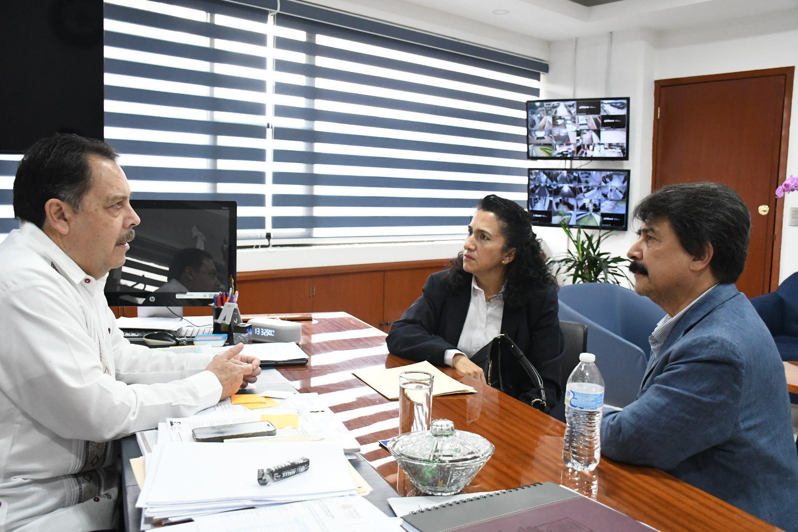 Visita de compañeras y compañeros dela Sección XVIII, Hidalgo
