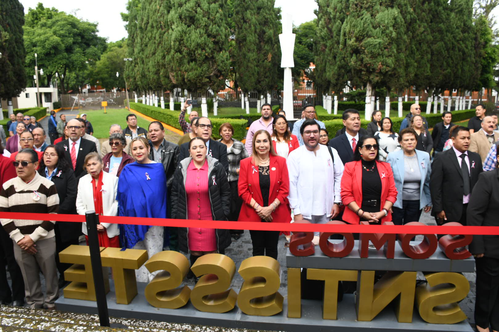 Ceremonia de Izamiento de Bandera