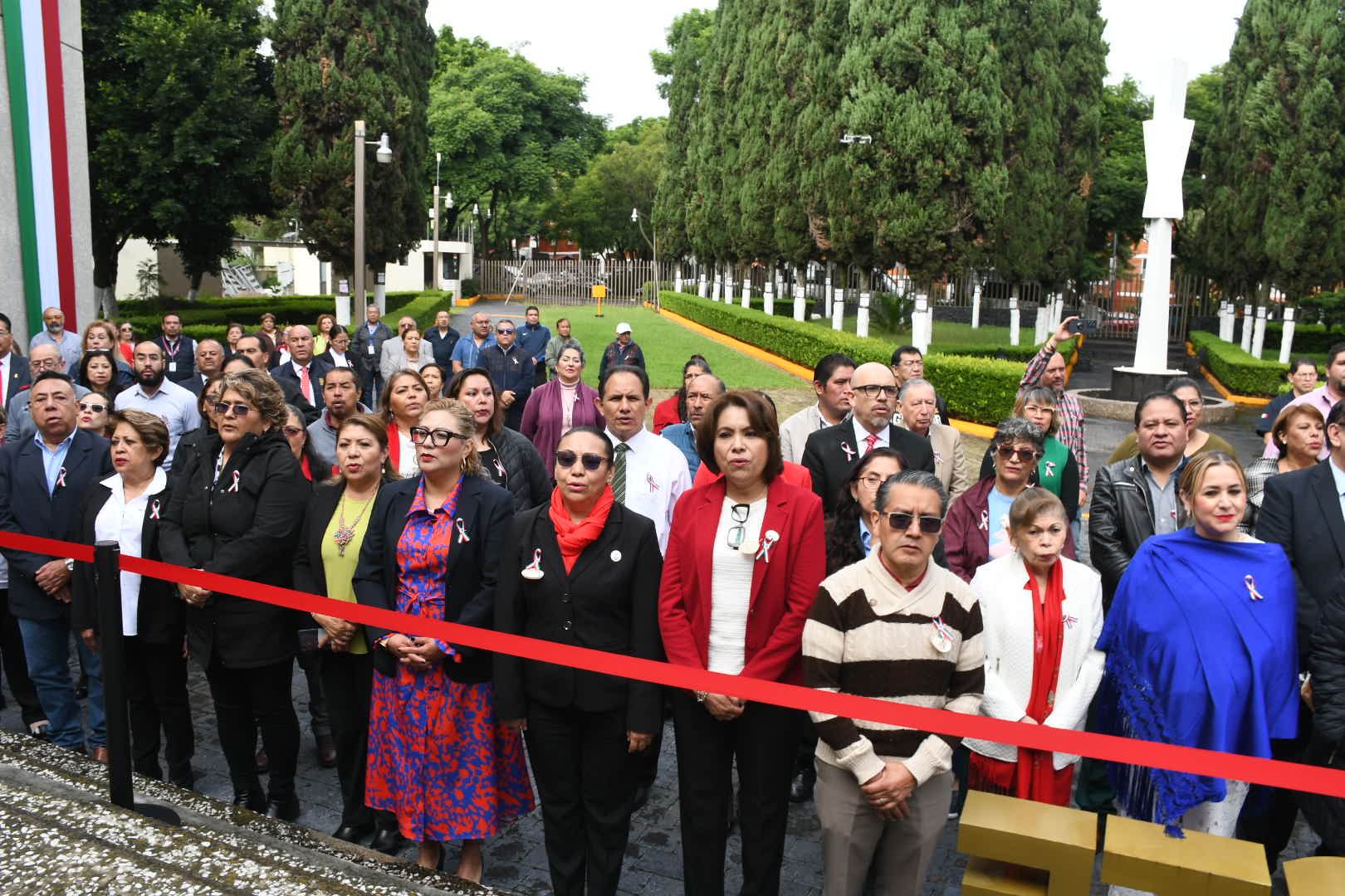 Ceremonia de Izamiento de Bandera