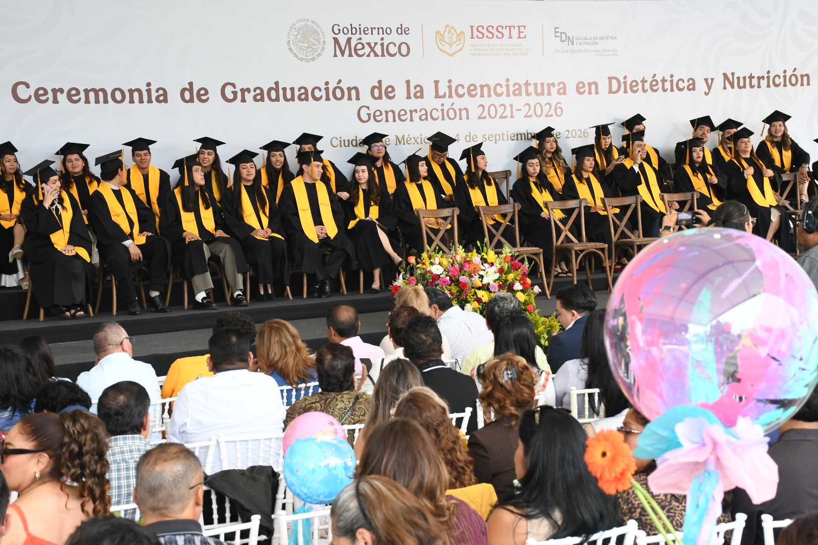 Ceremonia de Graduación Escuela de Dietética y Nutrición Generación 2021-2026,
