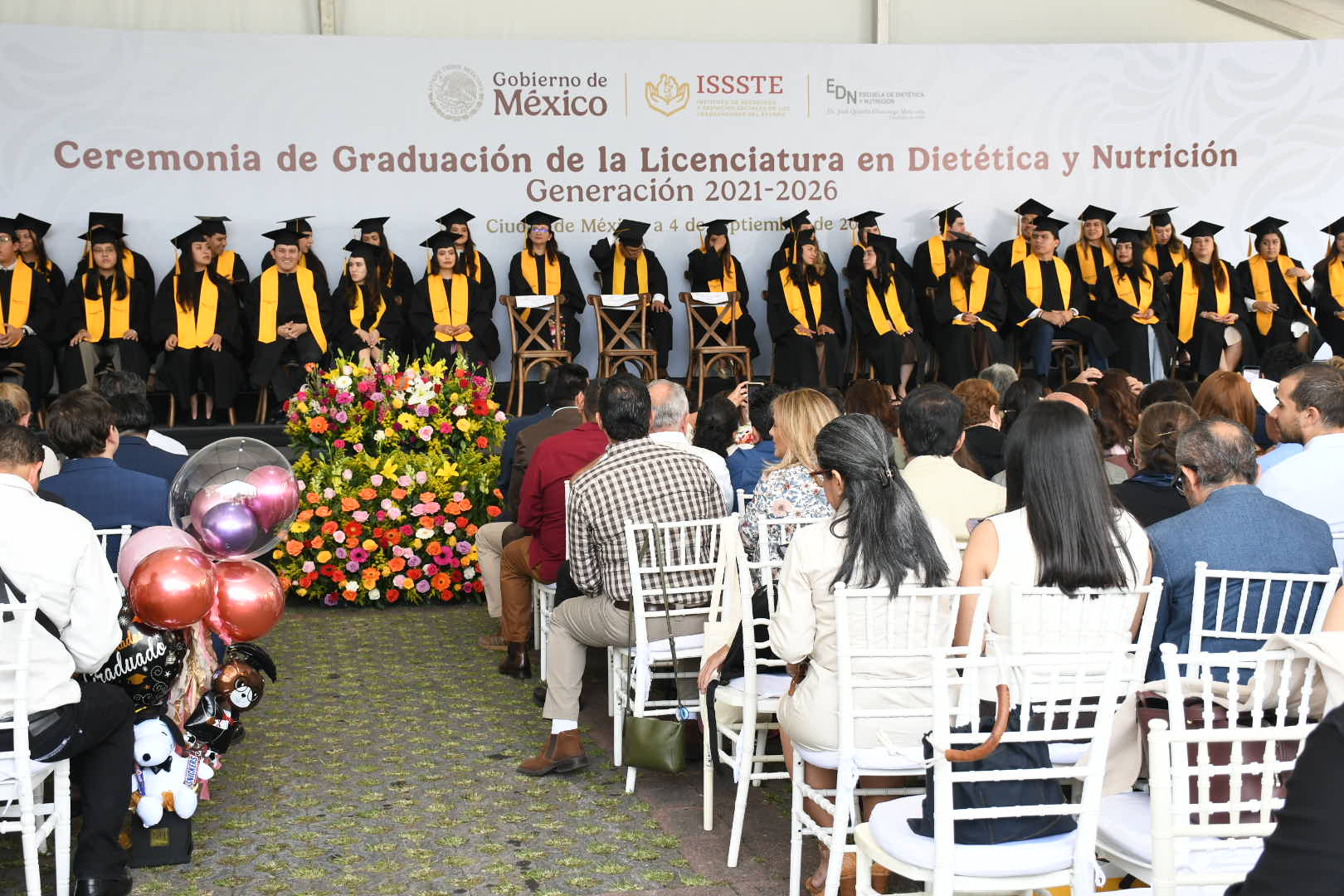 Ceremonia de Graduación Escuela de Dietética y Nutrición Generación 2021-2026,