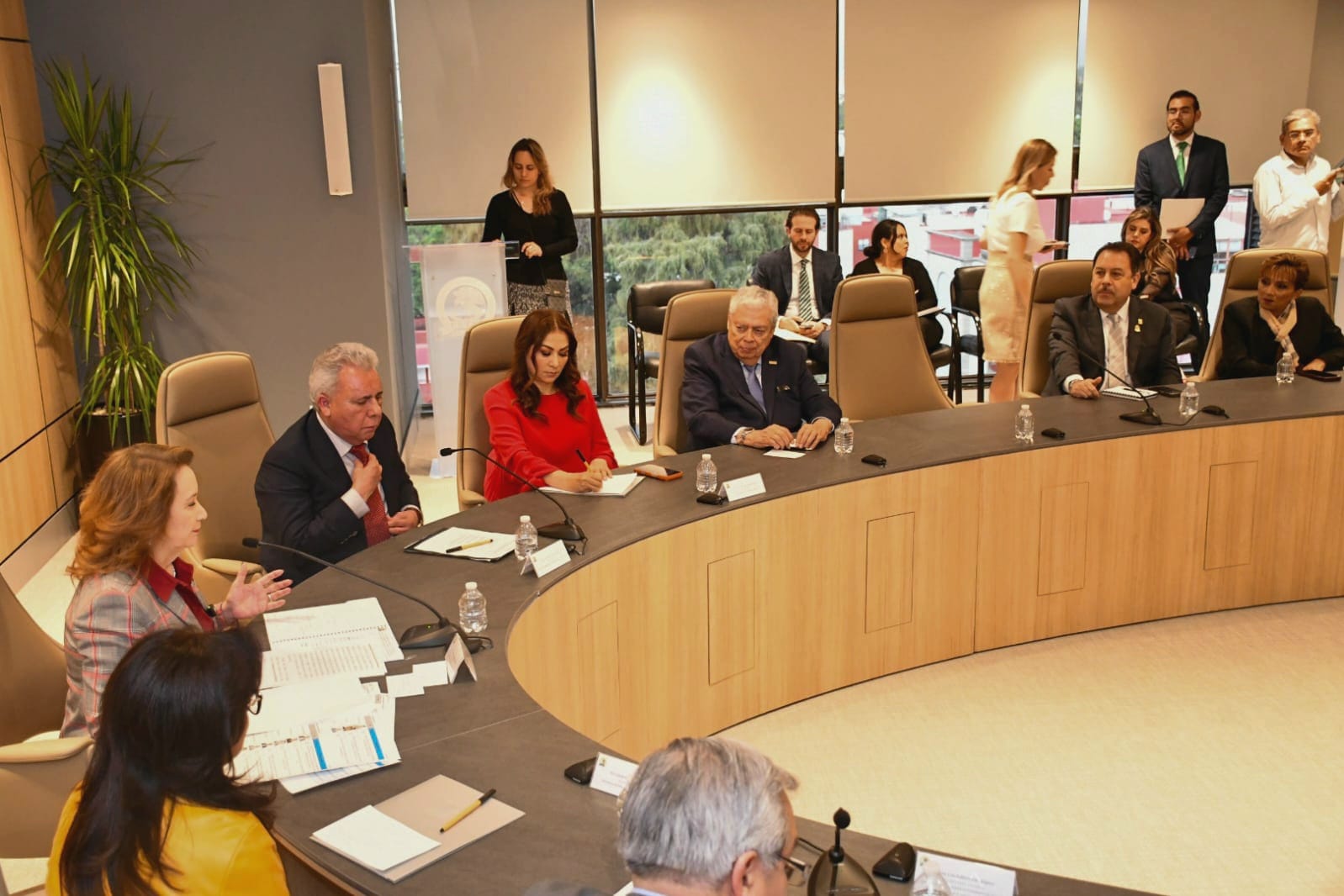 1er Conversatorio entre la FSTSE y la Dra Yasmin Esquivel Mossa, Ministra de la Suprema Corte de Justicia de la Nación