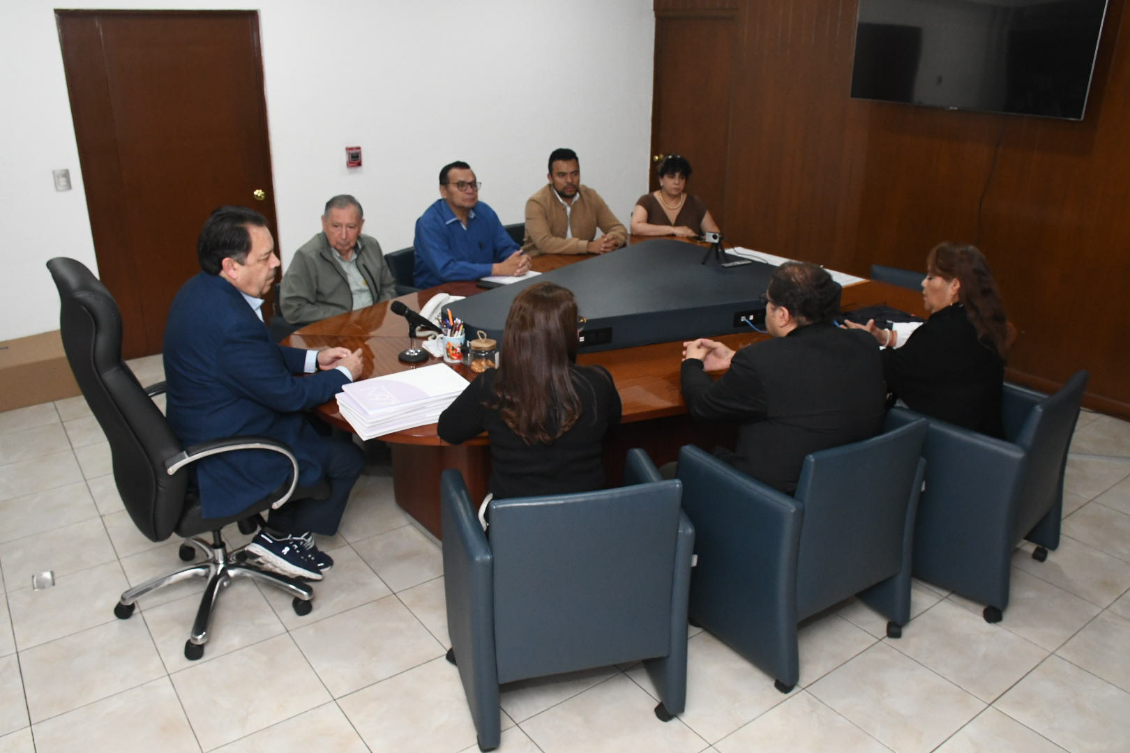 Reunión con el equipo de abogados de la Secretaría de Asuntos Jurídicos del SNTISSSTE