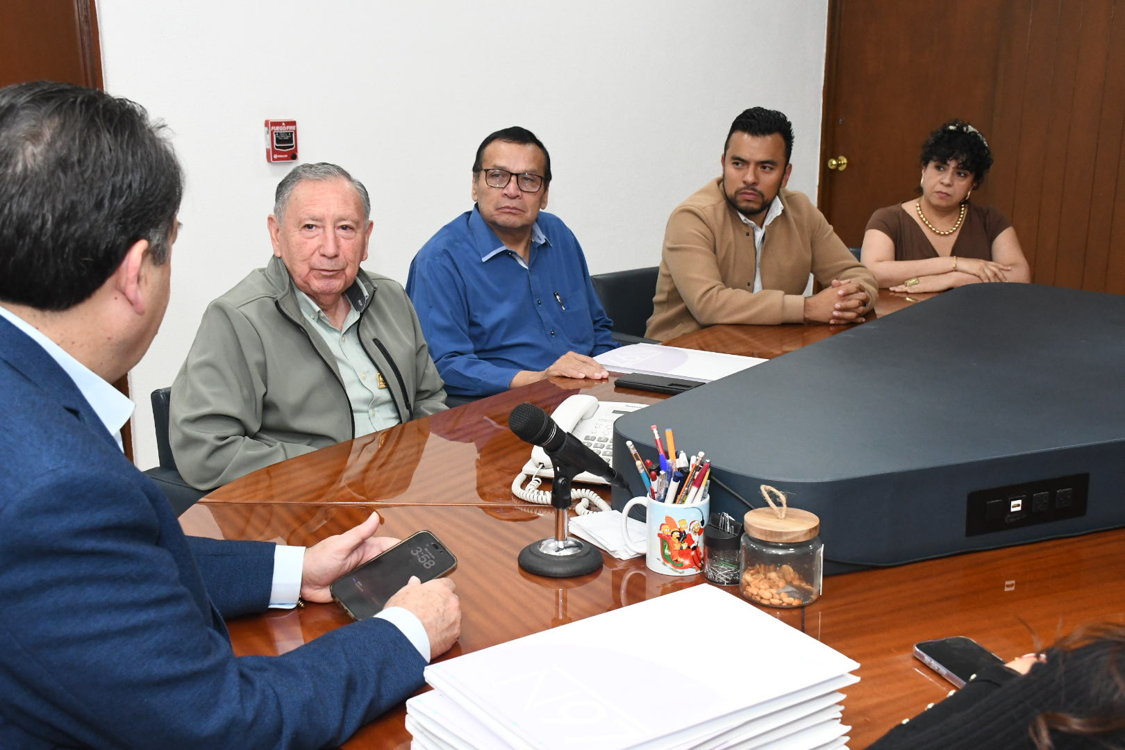 Reunión con el equipo de abogados de la Secretaría de Asuntos Jurídicos del SNTISSSTE