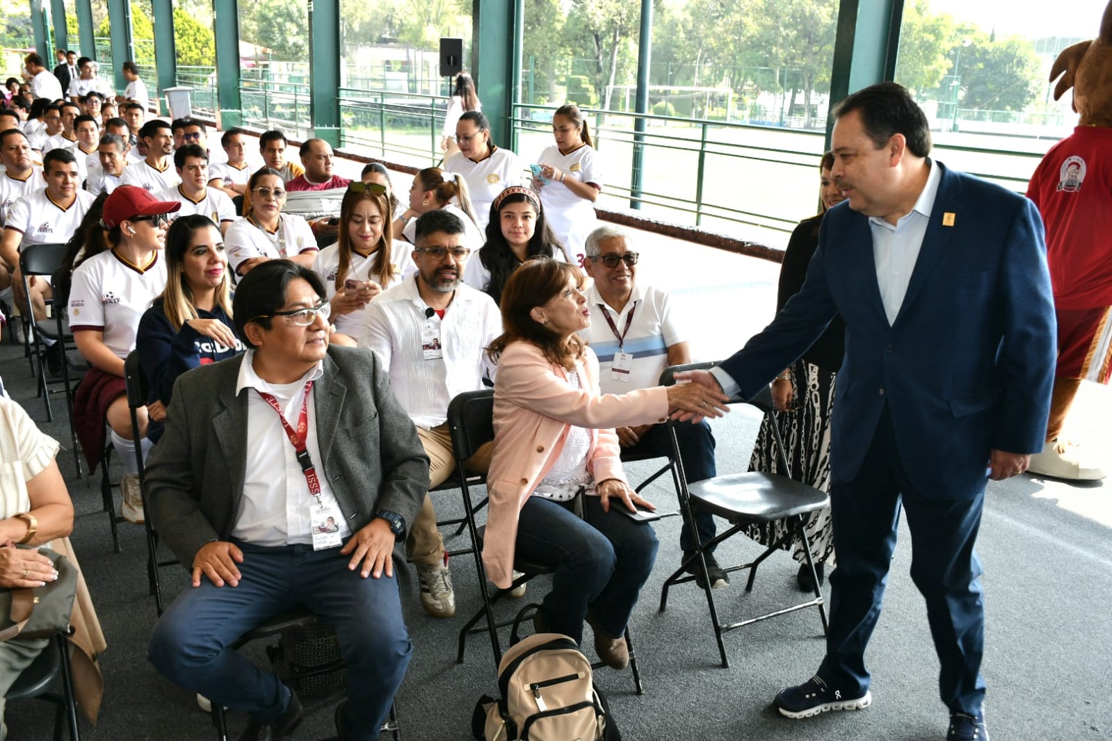 Inaguracion del Torneo Fut 7, "Jugada Mundialista ISSSTE", Centro Social, Cultural y Deportivo del SNTISSSTE 