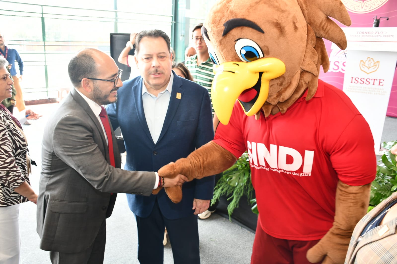 Inaguracion del Torneo Fut 7, "Jugada Mundialista ISSSTE", Centro Social, Cultural y Deportivo del SNTISSSTE 