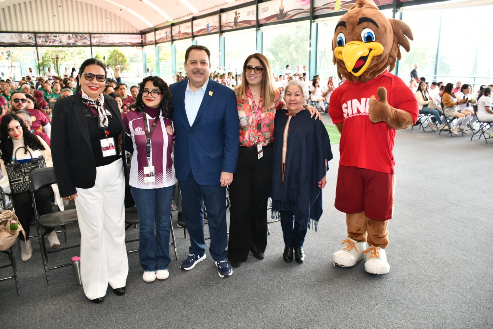 Inaguracion del Torneo Fut 7, "Jugada Mundialista ISSSTE", Centro Social, Cultural y Deportivo del SNTISSSTE 