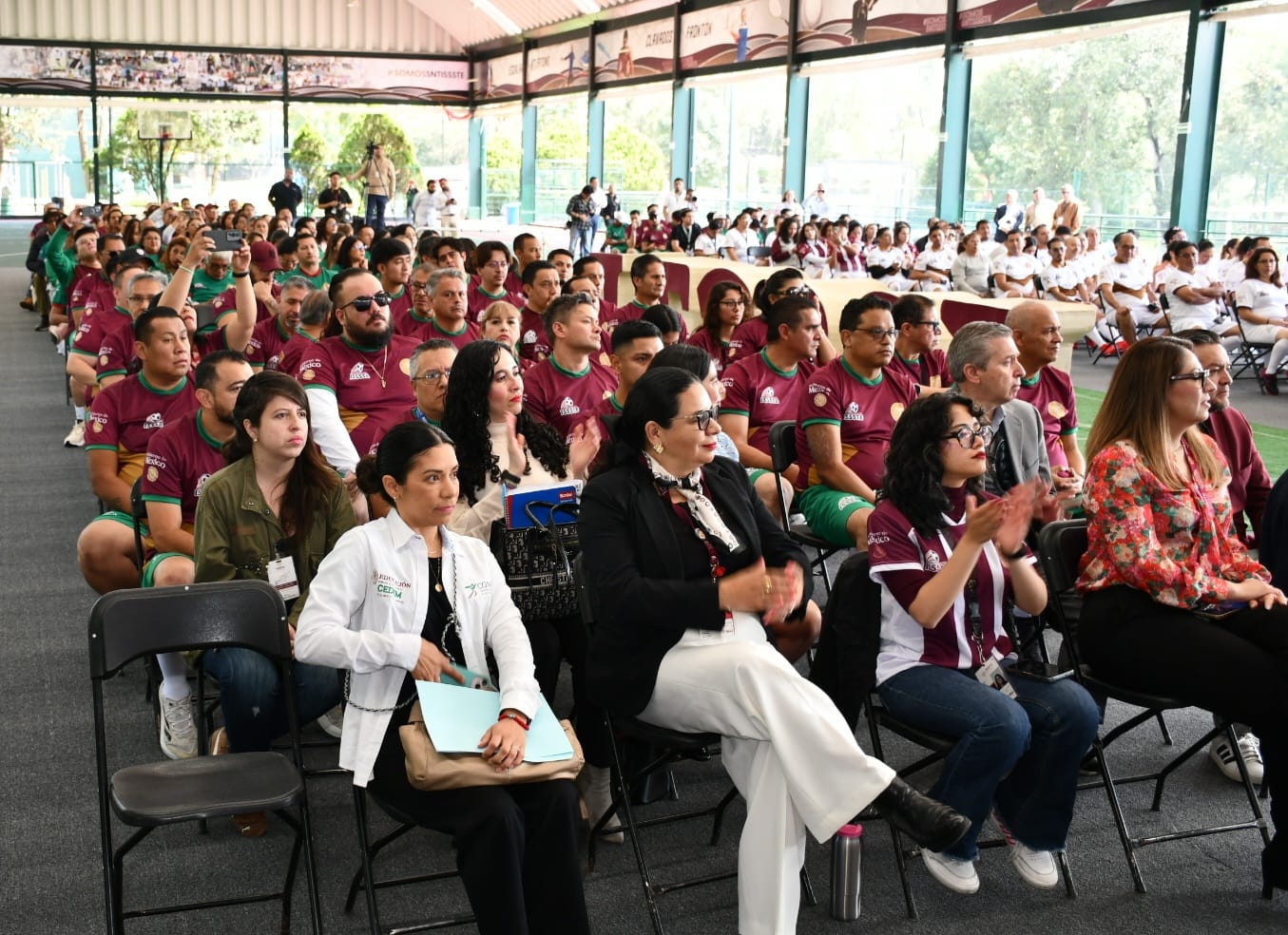 Inaguracion del Torneo Fut 7, "Jugada Mundialista ISSSTE", Centro Social, Cultural y Deportivo del SNTISSSTE 