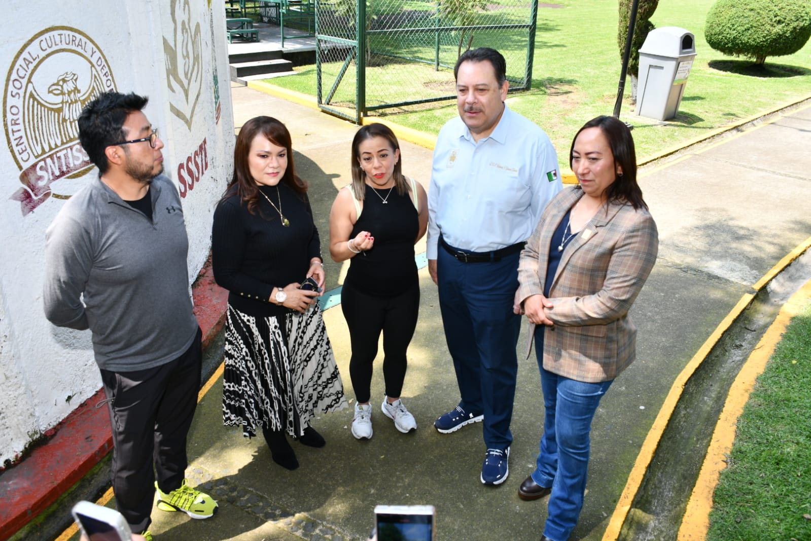 Inaguracion del Torneo Fut 7, "Jugada Mundialista ISSSTE", Centro Social, Cultural y Deportivo del SNTISSSTE 