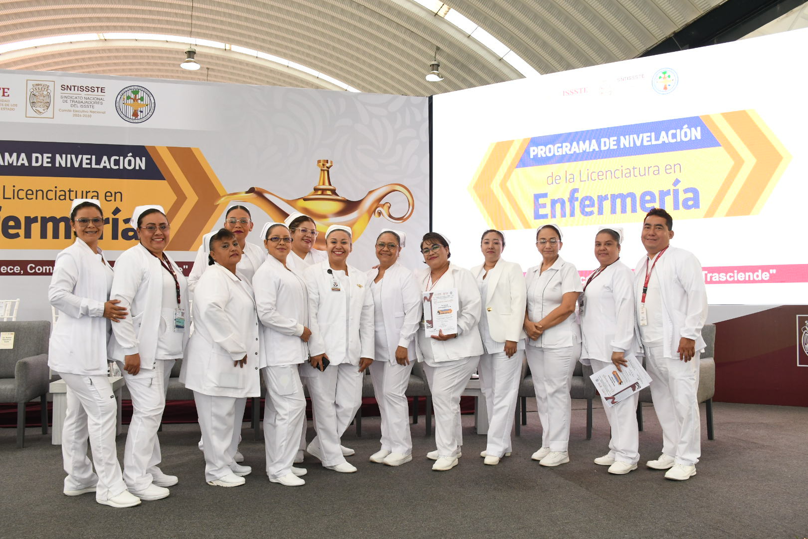 Programa de Nivelación de la Licenciatura en Enfermería, Clausura 