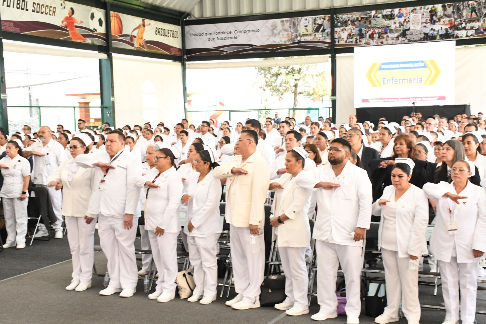 Ceremonia de Clausura del Programa de Nivelación de la Licenciatura en Enfermería