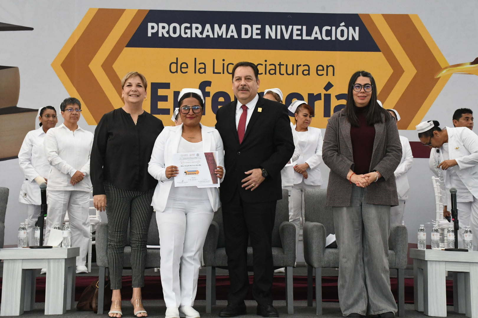 Ceremonia de Clausura del Programa de Nivelación de la Licenciatura en Enfermería
