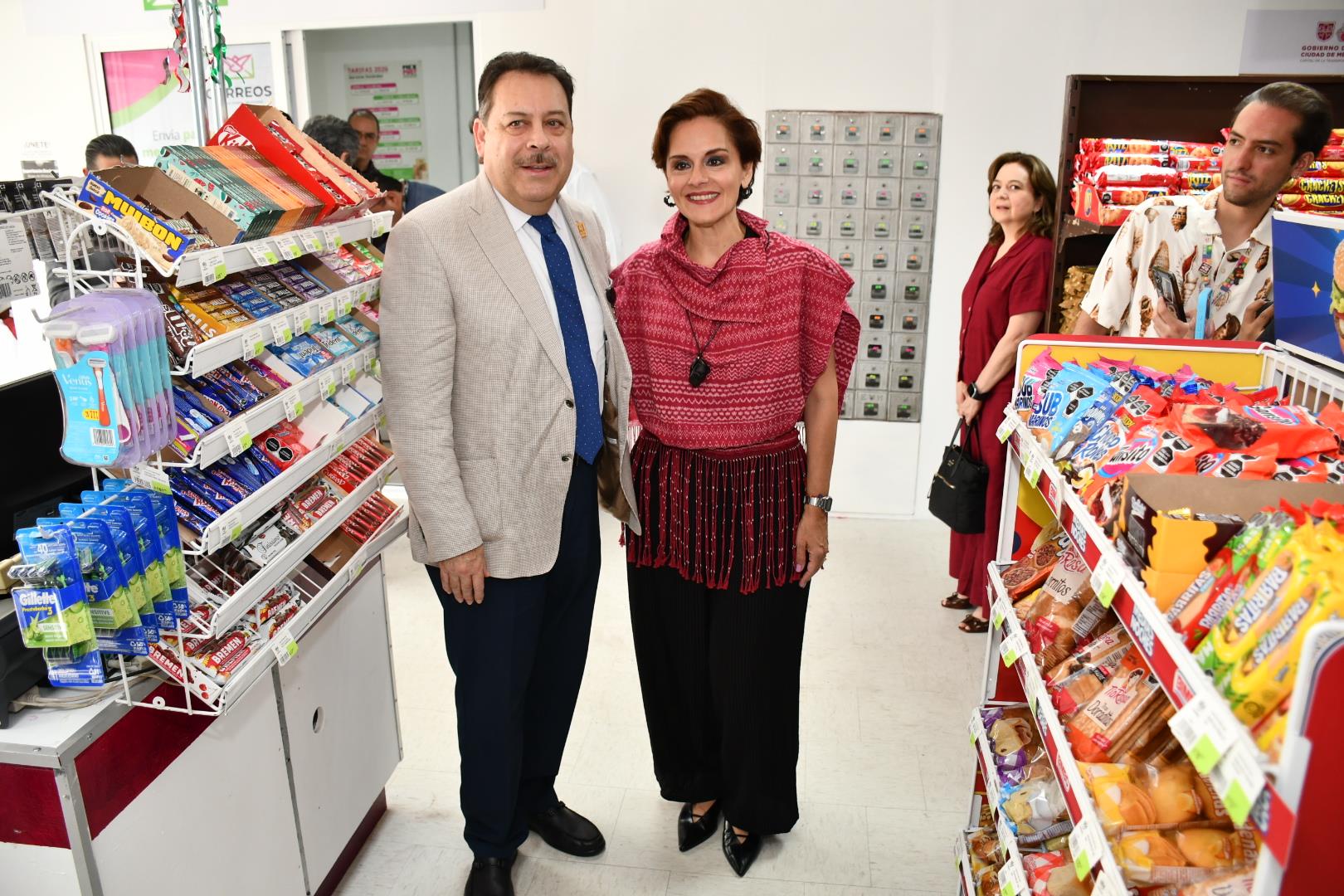  Inaguración de la nueva oficina de Correos de México en la Tienda SUPERISSSTE, Colonia Doctores