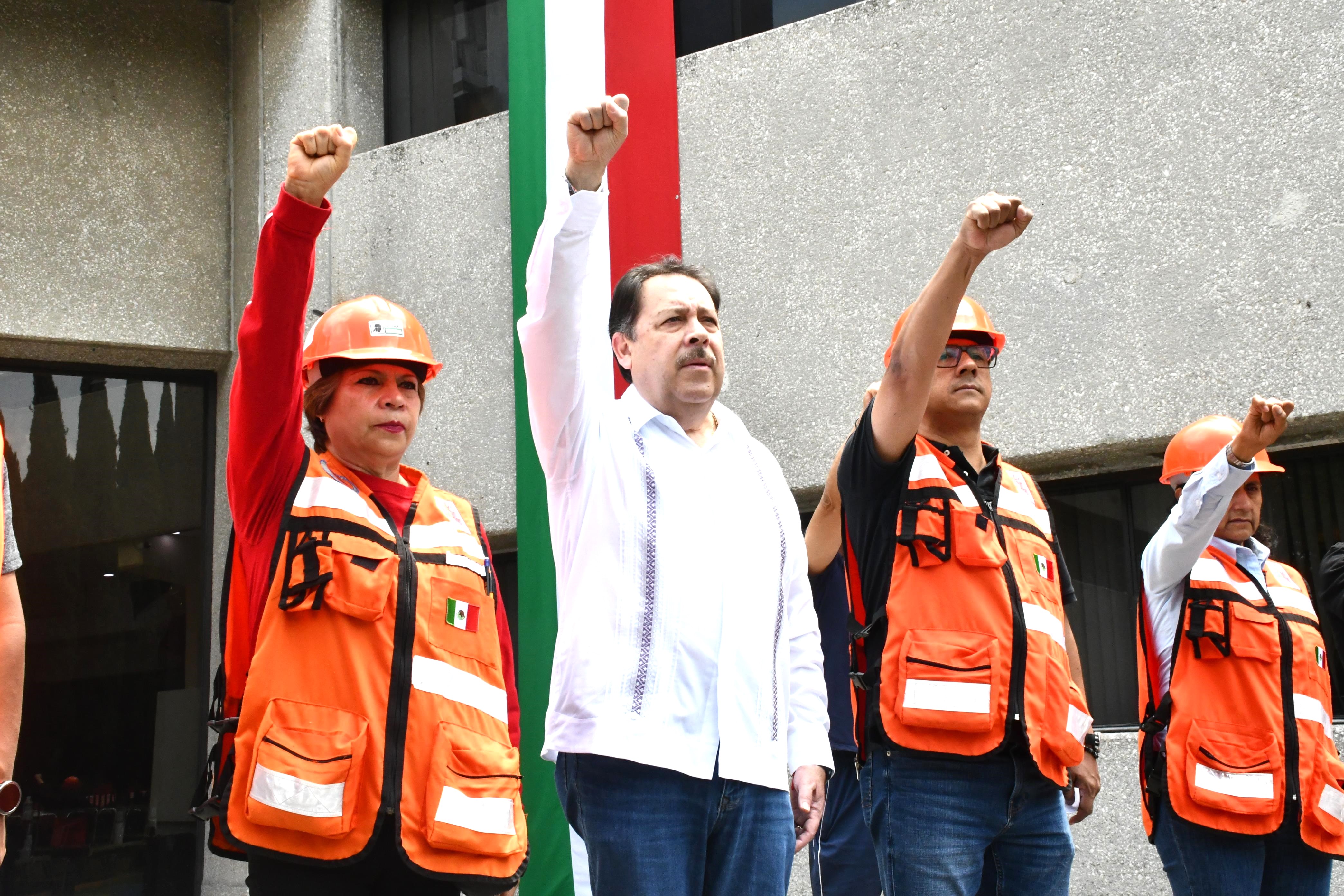 2do. Simulacro Nacional Sede SNTISSSTE