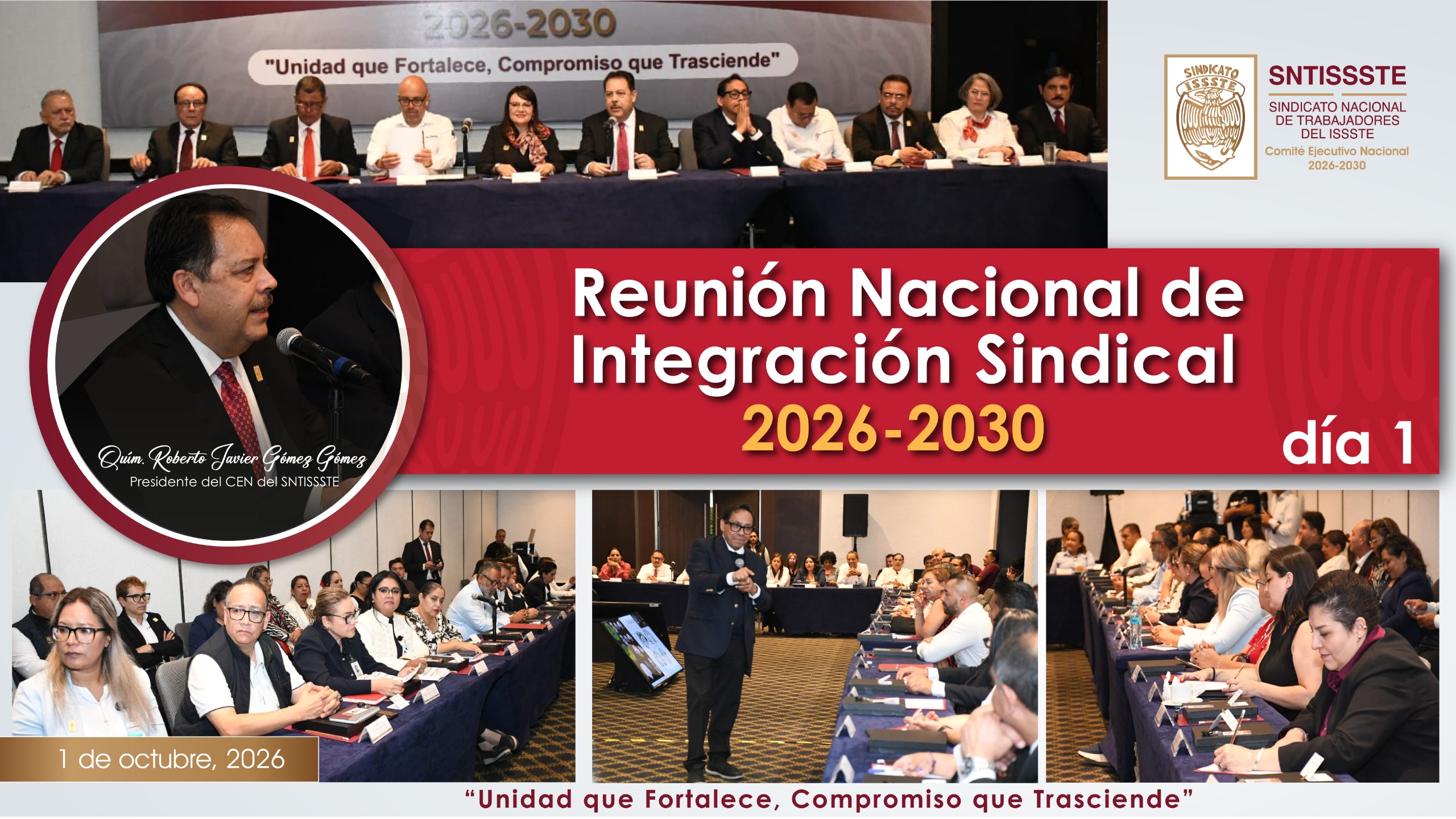 Reunión Nacional de Integración Sindical 2026-2030