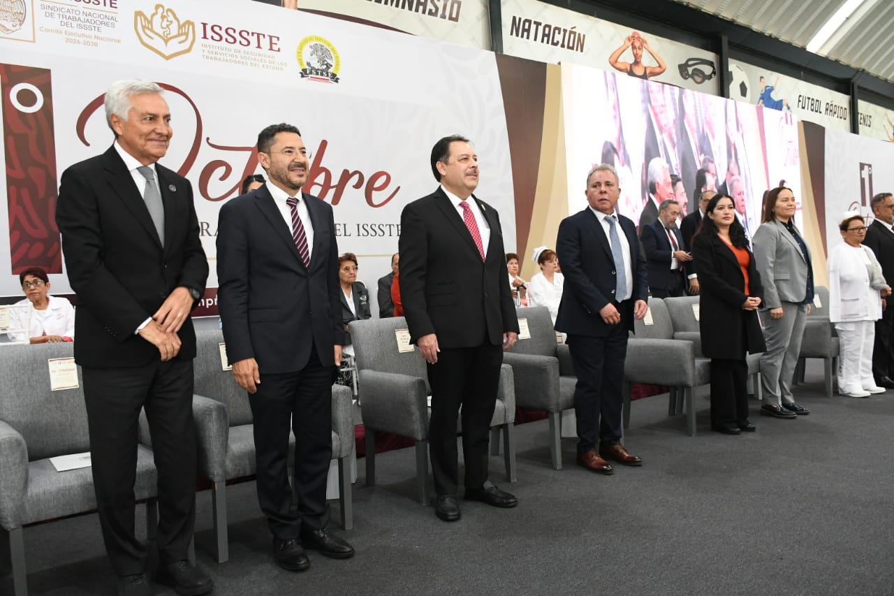  1° Octubre, "Día del Trabajadore del ISSSTE" Ceremonía de Entrega de Reconocimientos por años de Servicio