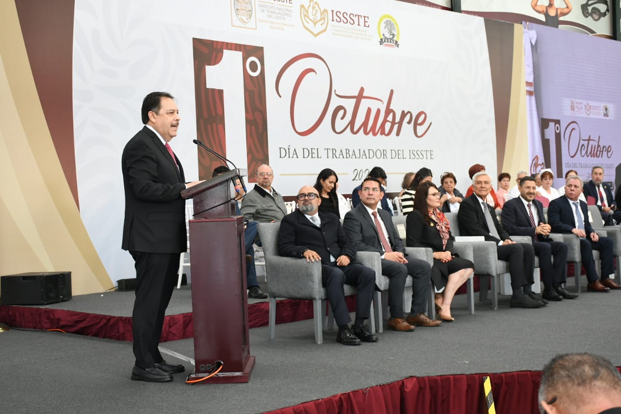  1° Octubre, "Día del Trabajadore del ISSSTE" Ceremonía de Entrega de Reconocimientos por años de Servicio