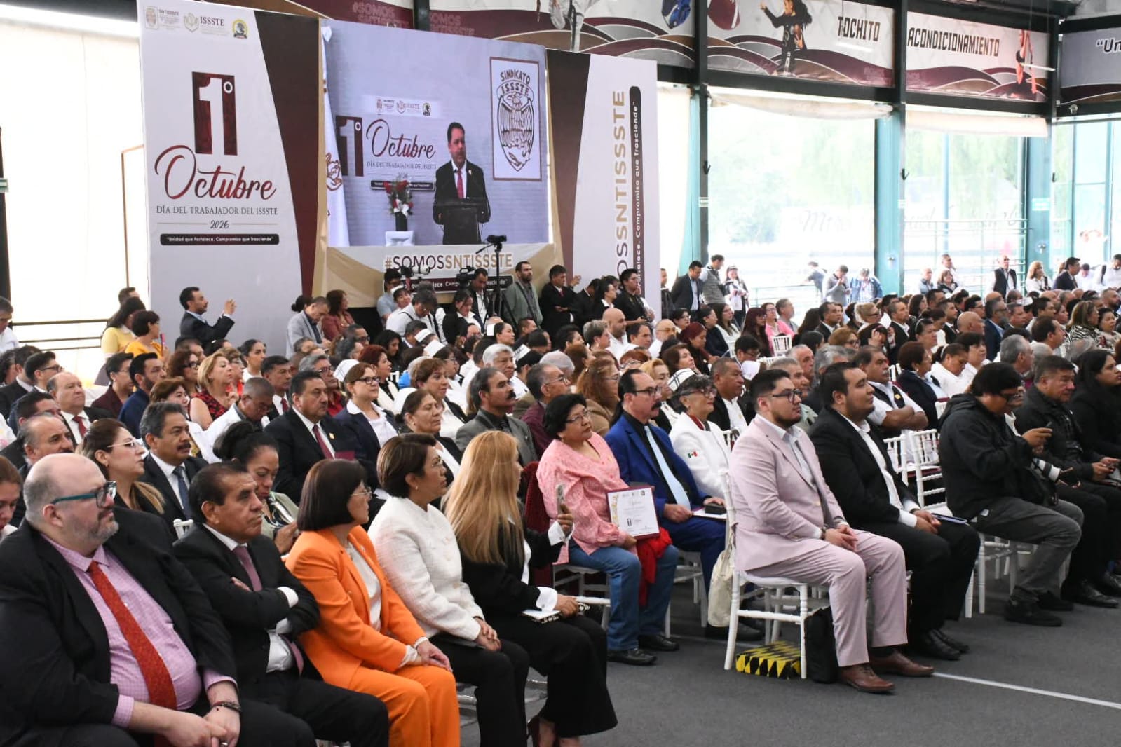  1° Octubre, "Día del Trabajadore del ISSSTE" Ceremonía de Entrega de Reconocimientos por años de Servicio